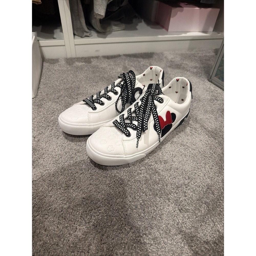 White‎ Disney Minnie Mouse Women's Shoes Sneakers Size 9.5